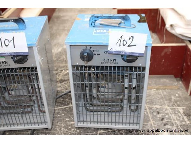 Heteluchtblazer climameister, cap 3,3kw - afbeelding 1 van  2
