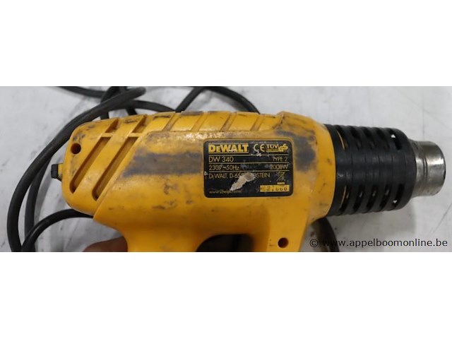 Heteluchtblazer dewalt dw 340 - afbeelding 2 van  2
