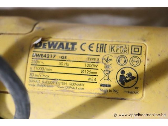 Heteluchtblazer dewalt dw340 - afbeelding 3 van  4