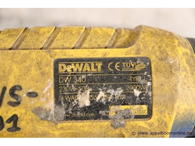 Heteluchtblazer dewalt dw340 - afbeelding 4 van  4