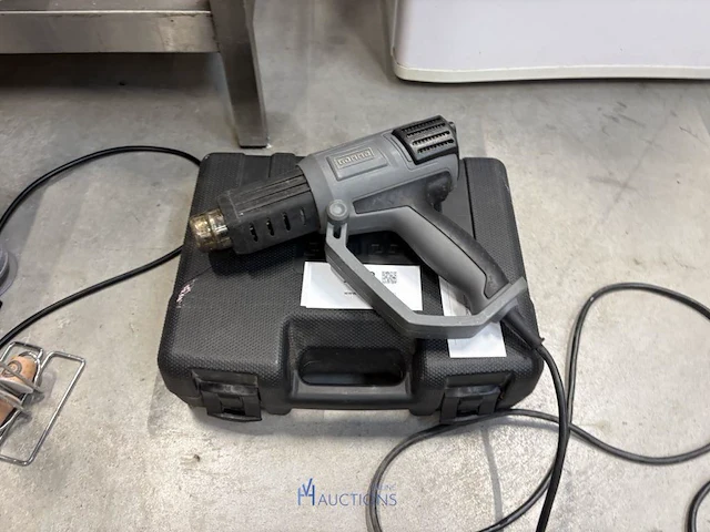 Heteluchtblazer gamma hg-200e in pvc opbergkoffer - afbeelding 1 van  6