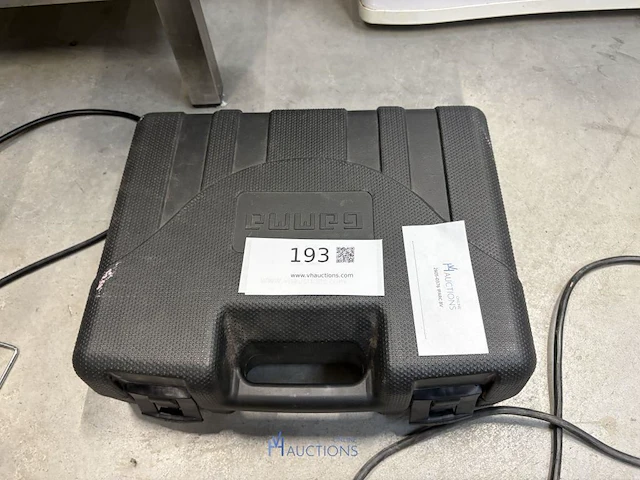Heteluchtblazer gamma hg-200e in pvc opbergkoffer - afbeelding 5 van  6