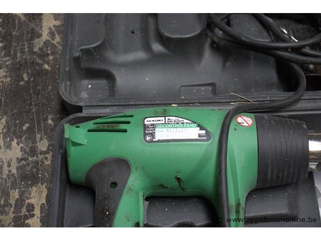 Heteluchtblazer hikoki rh600t - afbeelding 2 van  2