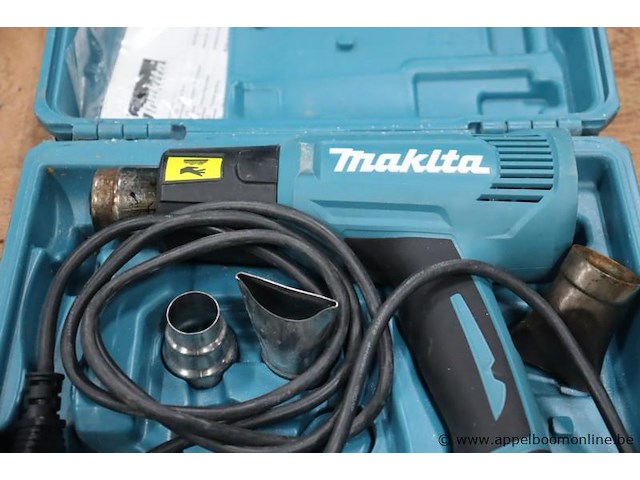 Heteluchtblazer makita hg5030, 1500w, werking niet gekend - afbeelding 2 van  3