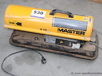 Heteluchtblazer master b70, werking niet gekend - afbeelding 1 van  3