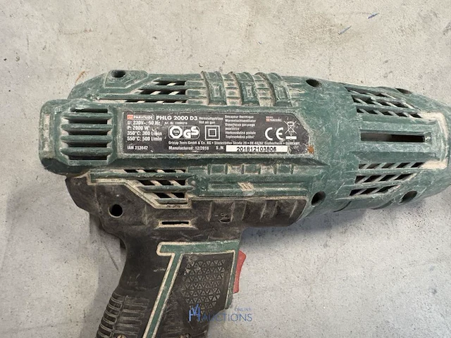 Heteluchtblazer parkside palg 3000 lg - afbeelding 5 van  5