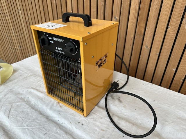 Heteluchtkachel trotec tds20 - afbeelding 3 van  5