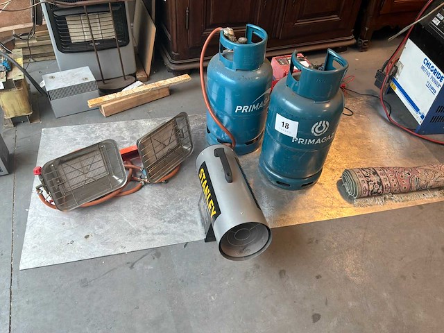 Heteluchtkanon + chauffagiste (2x) - afbeelding 10 van  12