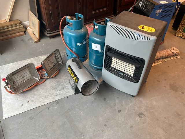 Heteluchtkanon + chauffagiste (2x) - afbeelding 12 van  12