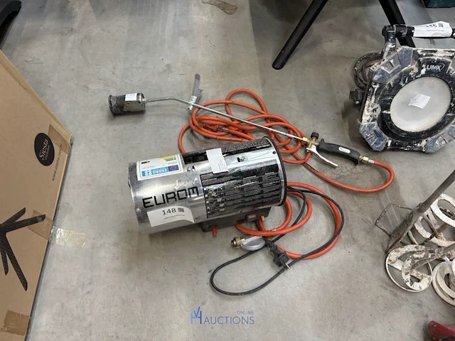 Heteluchtkanon eurom hkg-10 be - afbeelding 1 van  7