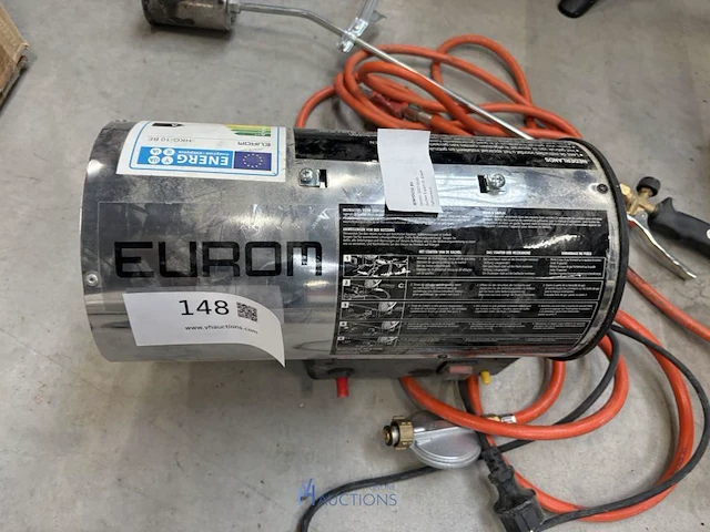 Heteluchtkanon eurom hkg-10 be - afbeelding 2 van  7