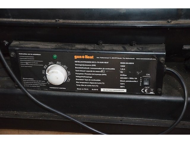 Heteluchtkanon hk13 sun heat - afbeelding 4 van  5