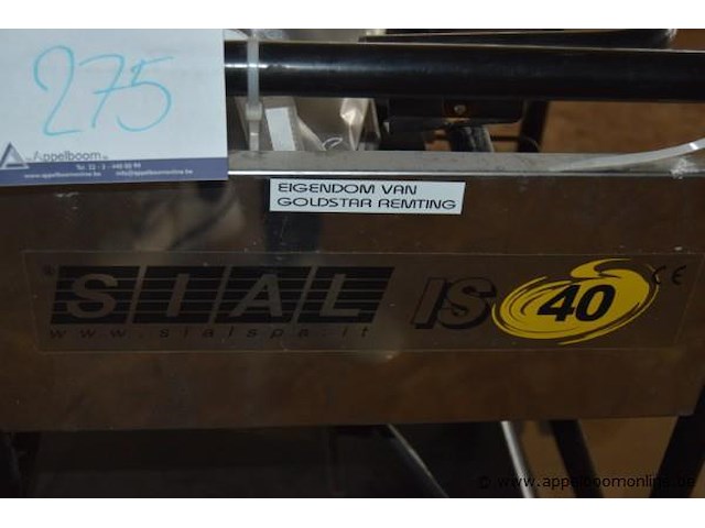 Heteluchtkanon, sial, is 40, 230v, 38.3kw, werking niet gekend - afbeelding 2 van  3