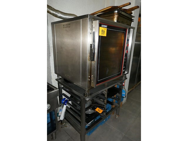 Heteluchtoven met onderstel leventi - afbeelding 1 van  5