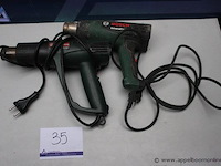 Heteluchtpistool - metabo - he 2000 heteluchtpistool - bosch - universalheat 600