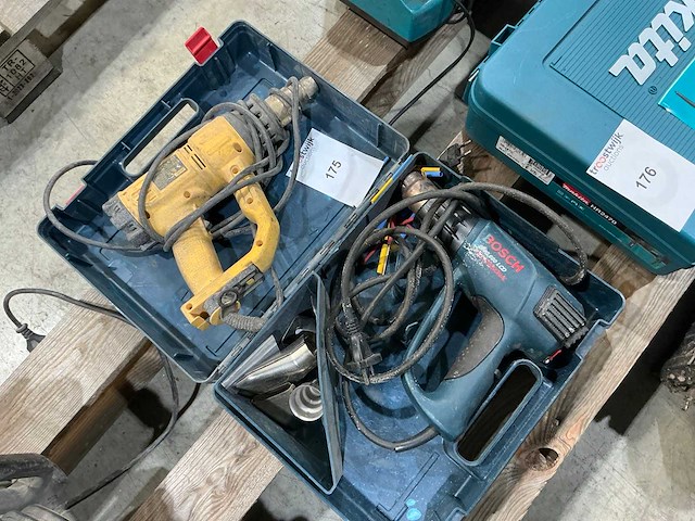 Heteluchtpistool (2x) - afbeelding 1 van  2