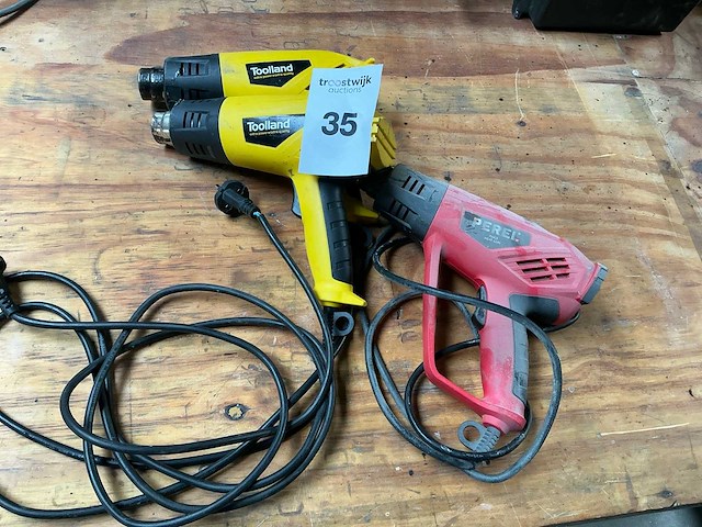 Heteluchtpistool (3x) - afbeelding 1 van  5