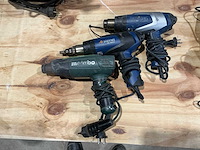 Heteluchtpistool (3x) - afbeelding 1 van  9