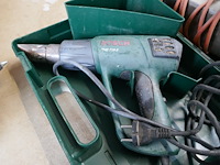 Heteluchtpistool + bandschuurmachine - afbeelding 2 van  5