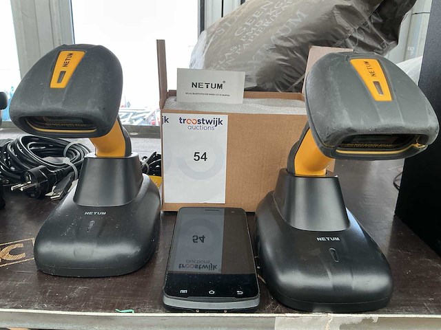 Hetum h7 barcode scanner (2x) - afbeelding 1 van  1