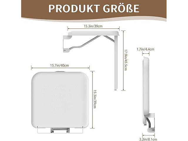 Heuffe opvouwbaar douchezitje - afbeelding 3 van  3
