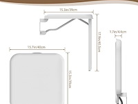 Heuffe opvouwbaar douchezitje - afbeelding 3 van  3