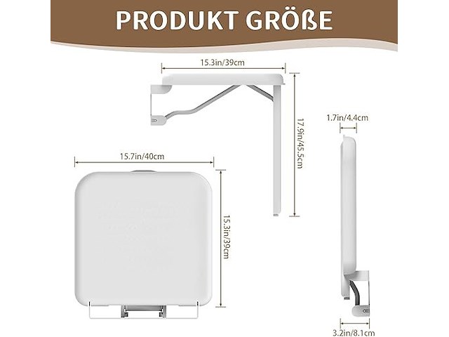 Heuffe opvouwbaar douchezitje - afbeelding 3 van  3
