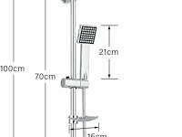 Hevenaov douchekolom zonder kraan - afbeelding 3 van  6