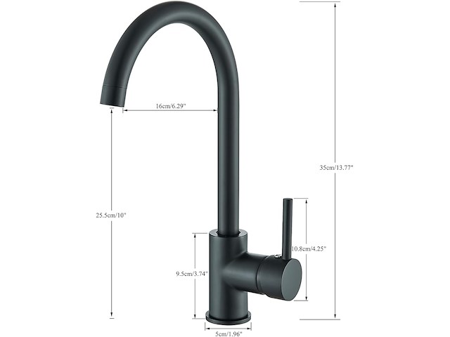 Hevenaov keukenkraan - afbeelding 2 van  6