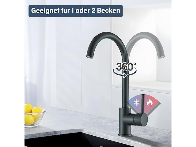 Hevenaov keukenkraan - afbeelding 4 van  6