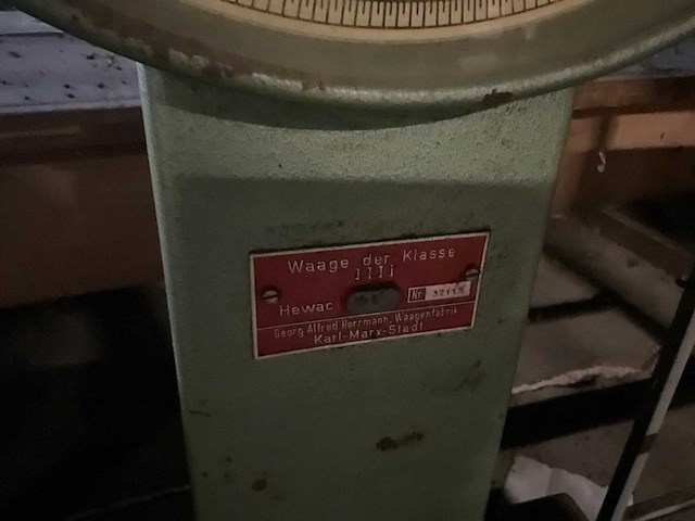 Hewac weegschaal - afbeelding 4 van  4