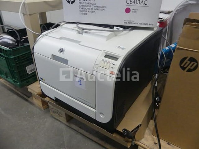 Hewlett-packard laser jet pro 400 kleurenprinter - afbeelding 3 van  5