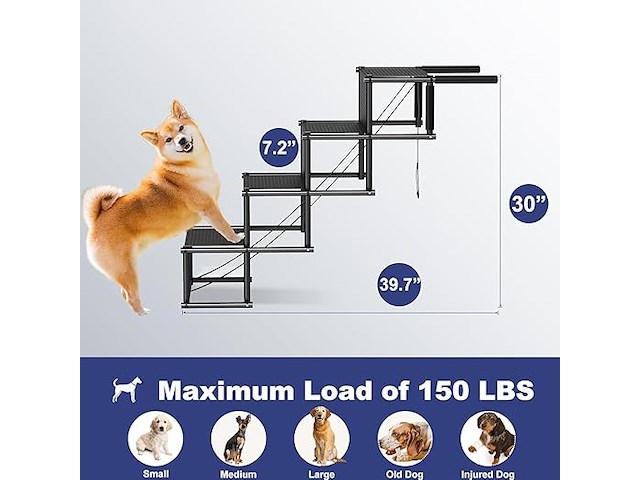 Heyouth opvouwbare hondhelling - afbeelding 2 van  4