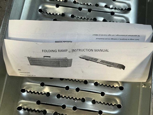 Hg-e lr004 opplooibare rampen (2x) - afbeelding 3 van  4