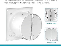 Hg power afvoerventilator (150mm) - afbeelding 3 van  4