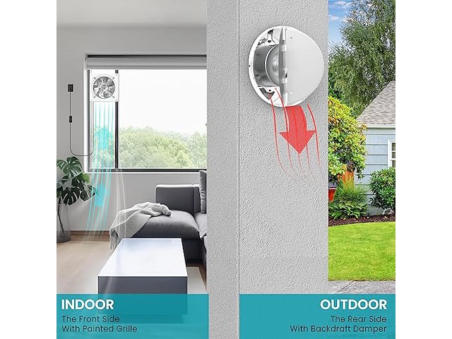 Hg power afvoerventilator (150mm) - afbeelding 4 van  4