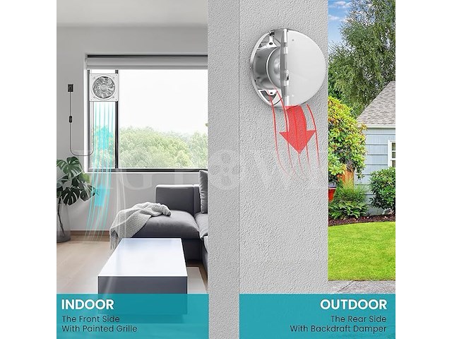 Hg power drain fan - afbeelding 4 van  4