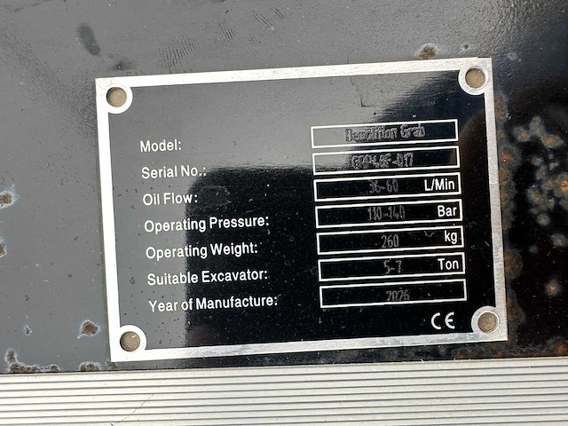 Hgrp - 2026 - 40f - sorteergrijper - afbeelding 2 van  8