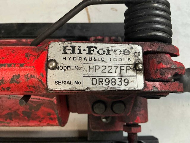 Hi-force hp227fp hydraulische voetpomp - afbeelding 6 van  6