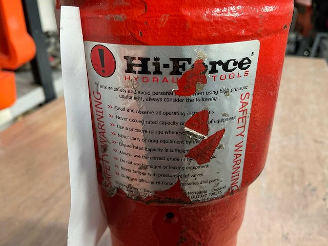 Hi-force hydraulische ponsmachine - afbeelding 4 van  4