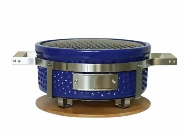 Hibachi rounda blauw - afbeelding 1 van  1