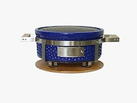 Hibachi rounda blauw