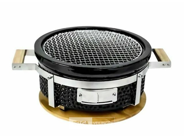 Hibachi rounda zwart - afbeelding 1 van  1