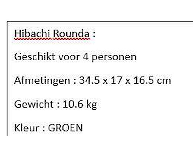 Hibachi rounda - afbeelding 2 van  2