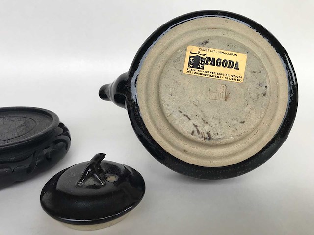 High quality chinese raindrop pattern teapot - afbeelding 5 van  21