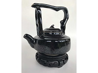 High quality chinese raindrop pattern teapot - afbeelding 18 van  21