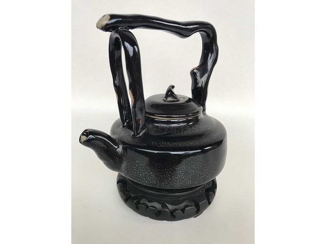 High quality chinese raindrop pattern teapot - afbeelding 20 van  21