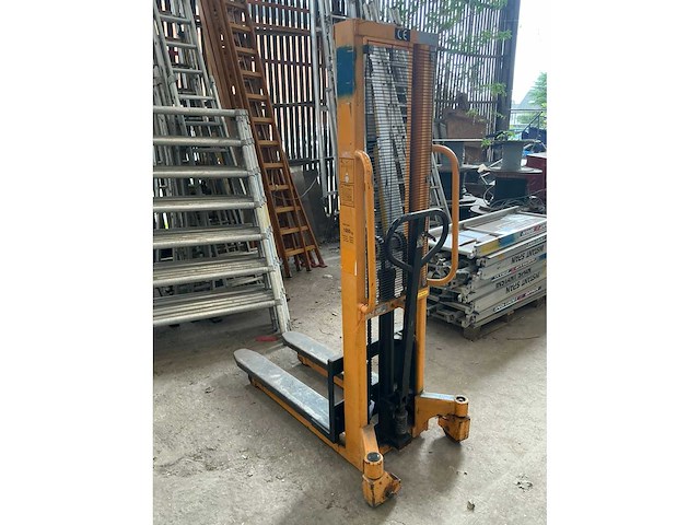 High stacker hand hydraulische hoogheffer - afbeelding 3 van  8