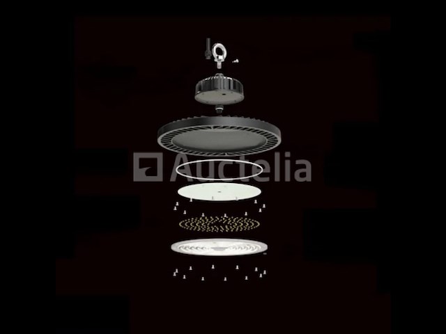 Highbay ufo 100w - pro design smd - dimbaar - koud wit 6500k x (20) - afbeelding 3 van  9