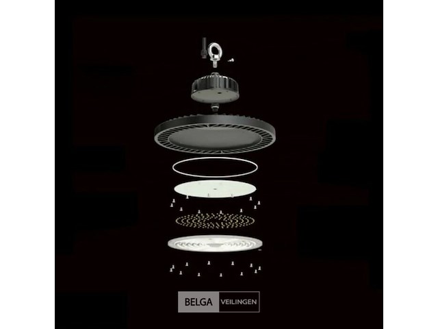 Highbay ufo 100w - pro design smd - dimbaar - koud wit 6500k x (20) - afbeelding 9 van  10